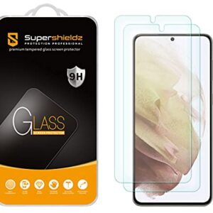 (2 Pack) Supershieldz Designed for Samsung Galaxy S21 FE 5G [Not Fit for Galaxy S21] Tempered Glass Screen Protector, Anti Scratch, Bubble Free