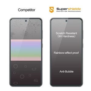 (2 Pack) Supershieldz Designed for Samsung Galaxy S21 FE 5G [Not Fit for Galaxy S21] Tempered Glass Screen Protector, Anti Scratch, Bubble Free