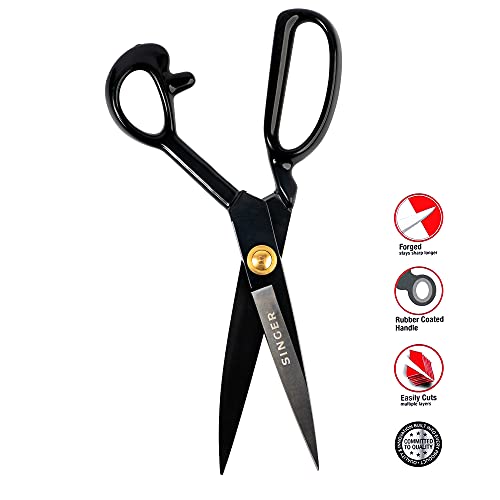 SINGER 00512 Scissors, Black