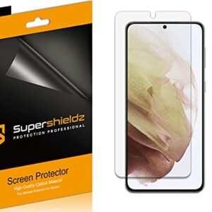 (6 Pack) Supershieldz Designed for Samsung Galaxy S21 FE 5G [Not Fit for Galaxy S21] Screen Protector, High Definition Clear Shield (PET)