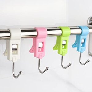 UXZDX ABS Beach Towel Clip, Portable Quilt Clip, Sheet Clothes Clip, Underwear Clip, Windproof Clothespin (Color : Multi-Colored)