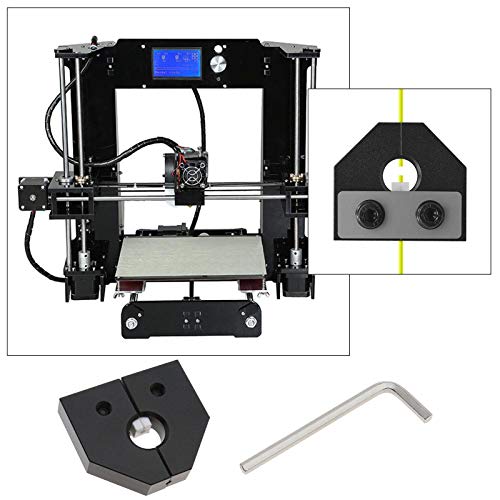 3D Printing 1.75mm PLA Filament Consumables Welder Connector Aluminum Block for Most 3D Printer Replacement Part with Wrench