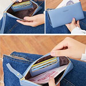 Touch Screen Phone Bag Case Wristlet Handbag Wallet for Women Girls (F4 Lilac - Touch Screen)