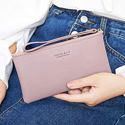 Touch Screen Phone Bag Case Wristlet Handbag Wallet for Women Girls (F4 Lilac - Touch Screen)