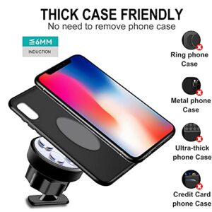 Zchan Car Phone Holder fit for Lexus UX,Air Vent Phone Mount fit for UX 2019-2021 Hybird,Custom fit Magnetic Phone Holder Compatible for All Phones