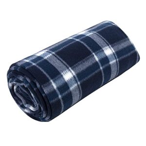 50x60 Throw Blankets, Plaid Fleece Throw Blankets for Bedroom, Couch, Livingroom, Chair, Pets, Outdoors