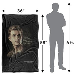 Vampire Diaries Forever Silky Touch Super Soft Throw Blanket 36" x 58",Forever