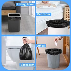 Homelove 6 Gallon Trash Bags,100 Counts, Unscented Thick Garbage Bags Wastebasket Bin Liners Plastic Trash Bags for Home Waste Bin,Bathroom Bedroom Office Kitchen Trash Can Liners(5 Rolls)