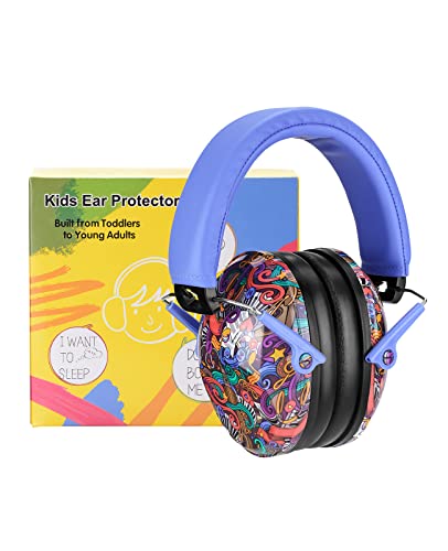 PROHEAR 032 Kids Ear Protection - Noise Cancelling Headphones Ear Muffs for Autism, Toddlers, Children - SYMBOL MUSIC