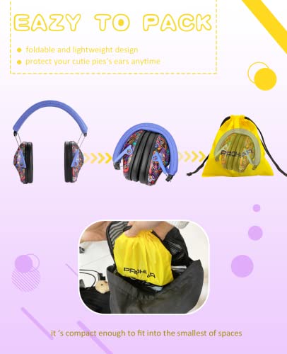 PROHEAR 032 Kids Ear Protection - Noise Cancelling Headphones Ear Muffs for Autism, Toddlers, Children - SYMBOL MUSIC