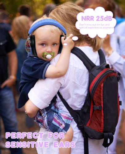 PROHEAR 032 Kids Ear Protection - Noise Cancelling Headphones Ear Muffs for Autism, Toddlers, Children - SYMBOL MUSIC