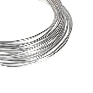 Tenn Well 2mm Aluminum Wire, 100 Feet 12 Gauge Sculpting Wire, Bendable Metal Wire for Armature, Jewelry Making, Doll Making, Crafting, Modeling, Bonsai Training