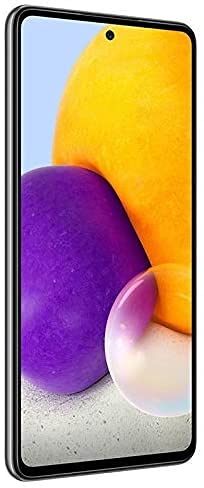 Samsung Galaxy A72 A725F-DS 4G Dual 256GB 8GB RAM Factory Unlocked (GSM Only | No CDMA - not Compatible with Verizon/Sprint) International Version - Awesome Black