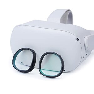 magnetic anti-blue light lens frame compatible for oculus quest2 rift s, magnetic eyeglasses frame of vr headset accessories