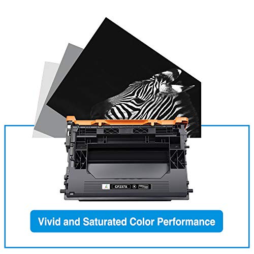 TRUE IMAGE Compatible Toner Cartridge Replacement for HP 37X CF237X 37A CF237A Enterprise M607 M608 M607n M607dn M608n M608dn M608x M609 MFP M631 M632 M633 Printer (Black, 1-Pack)