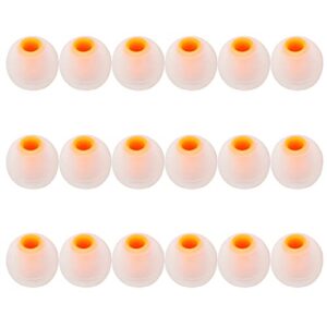 Earbud Tips Replacement Earbud Tips Earbud Replacement Ear Tips(Fit in Inner Hole 3.8-4.2mm in-Ear Headphones) 9 Pairs Large Size