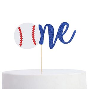 baseball 1st birthday banner-1st birthday crown, baseball theme high chair banner, cake flag, all-star birthday, our little all-star, baseball 1st birthday decoration (baseball cake topper)