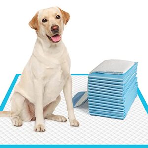 immcute extra large dog pee pads 28"x30"-50 count | x-large puppy pee training pads super absorbent & leak-proof | disposable pet piddle and potty pads for puppies | dogs | doggie