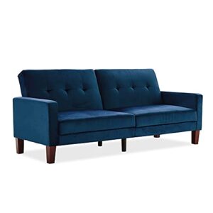 ltt futon sofa bed, futon couch, sofa bed upholstery fabric living room sofa velvet lounger sofa blue green