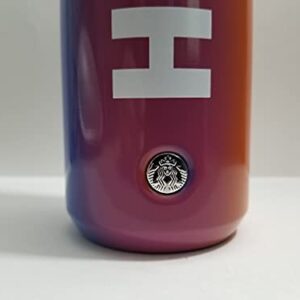 Starbucks Hawaii Collection 20oz Stainless Steel Purple Pink Vacuum Insulated Water Bottle