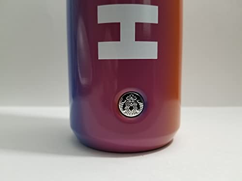 Starbucks Hawaii Collection 20oz Stainless Steel Purple Pink Vacuum Insulated Water Bottle