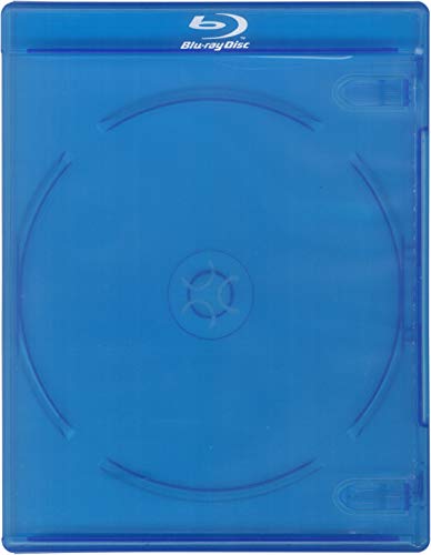 (25) Blue Blu-Ray Cases - 1 Disc Capacity DVD Boxes - 12mm Thick - BRBR12BL