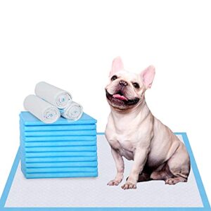 immcute puppy pee pads 22"x23"-100 count | dog pee training pads super absorbent & leak-proof | disposable pet piddle and potty pads for puppies | dogs | doggie| cats | rabbits