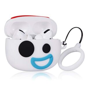 Lupct Cartoon Case for AirPod Pro 2019/Pro 2 Gen 2022 Cover Cases Cute Funny Cool for Boys Teen Girls Girly Kids Fun Unique Character 3D Anime Kawaii Pretty for AirPods Air Pods Pro (Mr Foky)