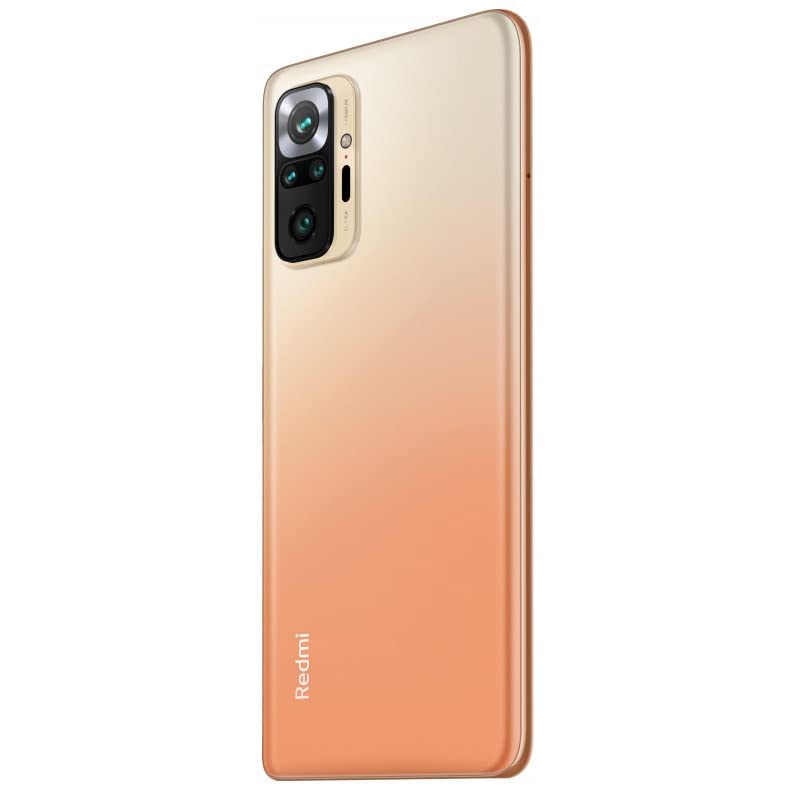 Xiaomi Redmi Note 10 Pro Dual 128GB 6GB RAM Factory Unlocked (GSM Only | No CDMA - not Compatible with Verizon/Sprint) International Version - Gradient Bronze