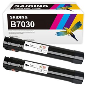 saiding remanufactured toner cartridge compatible for 106r03393 to use with xerox versalink b7025 b7030 b7035 printer 15000 pages (2 black)