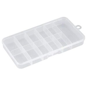 nail tip box plastic nail art empty storage case holder container box tool for home nail salon