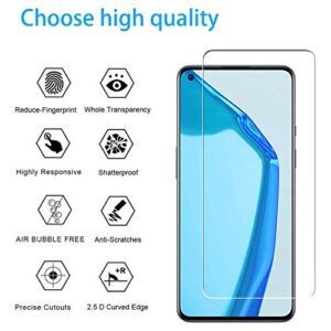 KJYF Phone Case for ZTE Blade A71 (6.52"), with [2 x Tempered Glass Protective Film], Clear Soft TPU Shell Ultra-Thin [Anti-Scratch] [Anti-Yellow] Case for ZTE Blade A71 - Transparent