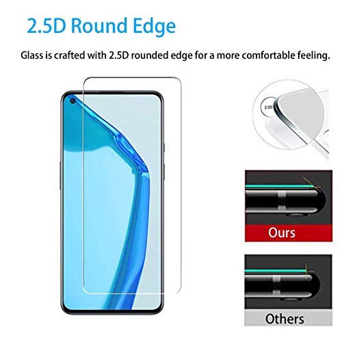 KJYF Phone Case for ZTE Blade A71 (6.52"), with [2 x Tempered Glass Protective Film], Clear Soft TPU Shell Ultra-Thin [Anti-Scratch] [Anti-Yellow] Case for ZTE Blade A71 - Transparent