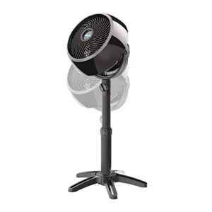 Vornado 7803 Large Pedestal Whole Room Air Circulator Fan with Adjustable Height, 3 Speed Settings, Removable Grill for Cleaning, Black & 723 Full-Size Whole Room Air Circulator Fan