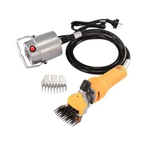 shengwin electric sheep clippers, 1000w professional wool shearing machine 110v sheep shears with 2 blades