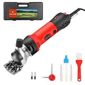 sheep shears,500w professional sheep shearing clippers, pet farm supplies for shaving fur wool in sheep, goats, cattle, farm livestock pet