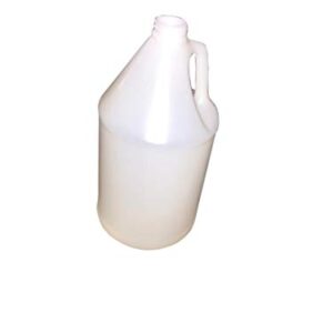 All American Container Gallon Jug Natural Plastic HDPE Industrial Round with handle & Lid