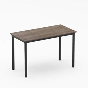 weehom 39" dining table, kitchen table small desk for dining room, living room, home office