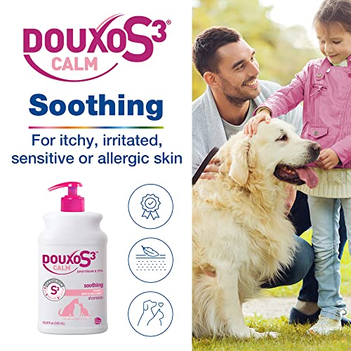 Douxo S3 Calm Shampoo 16.9 oz (500 mL) - for Dogs and Cats with Itchy Skin