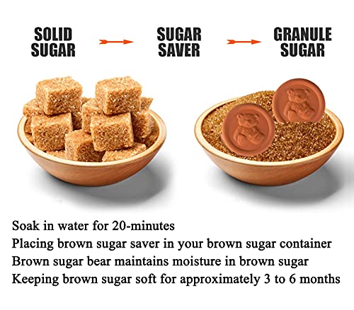 brown sugar keeper brown sugar bear brown sugar saver terra cotta brown sugar saver sugar bear brown sugar disc keeps brown sugar soft or keep dry