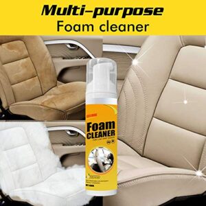 N /D Multi-Functional Car Foam Cleaner, Cleaning Spray, Artifact Supplies Strong Decontamination Car Interior Leather Seat (150ml)