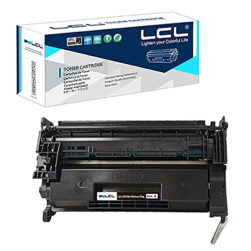 LCL Compatible Toner Cartridge Without Chip Replacement for HP 58A CF258A Laserjet Pro M304 M304a M404d M404n M404dn M404dw MFP M428fdn M428fdw (1-Pack Black)