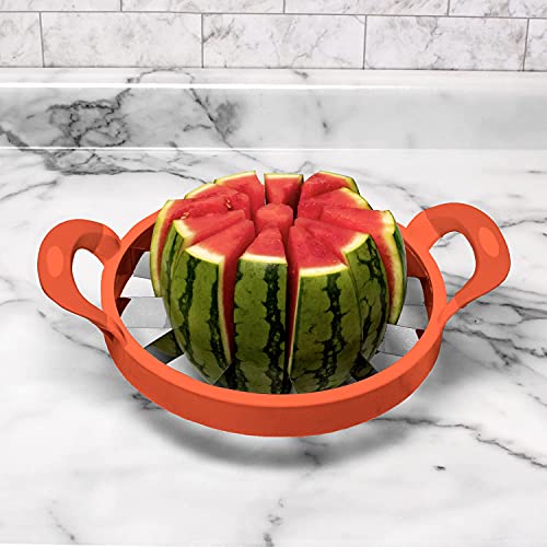 KOLORAE EXTRA LARGE WATERMELON SLICER WITH HANDLES