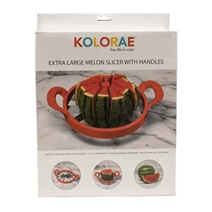 KOLORAE EXTRA LARGE WATERMELON SLICER WITH HANDLES