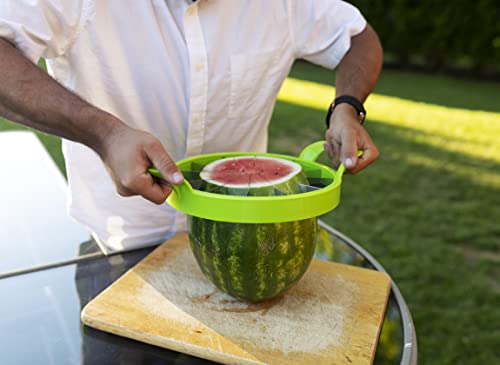 KOLORAE EXTRA LARGE WATERMELON SLICER WITH HANDLES