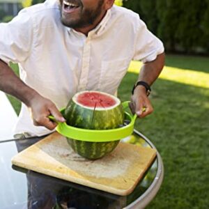 KOLORAE EXTRA LARGE WATERMELON SLICER WITH HANDLES