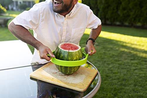 KOLORAE EXTRA LARGE WATERMELON SLICER WITH HANDLES