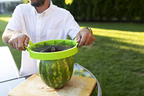 KOLORAE EXTRA LARGE WATERMELON SLICER WITH HANDLES