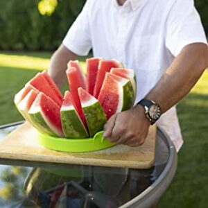 KOLORAE EXTRA LARGE WATERMELON SLICER WITH HANDLES