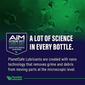 PlanetSafe AIM Paper Shredder Oil - Extreme Duty Lubricant - Home and Office - Safe, Non-Toxic, and Odorless Shredder Lubricant - Best Blade Performance - Cleans, Lubricates, Protects